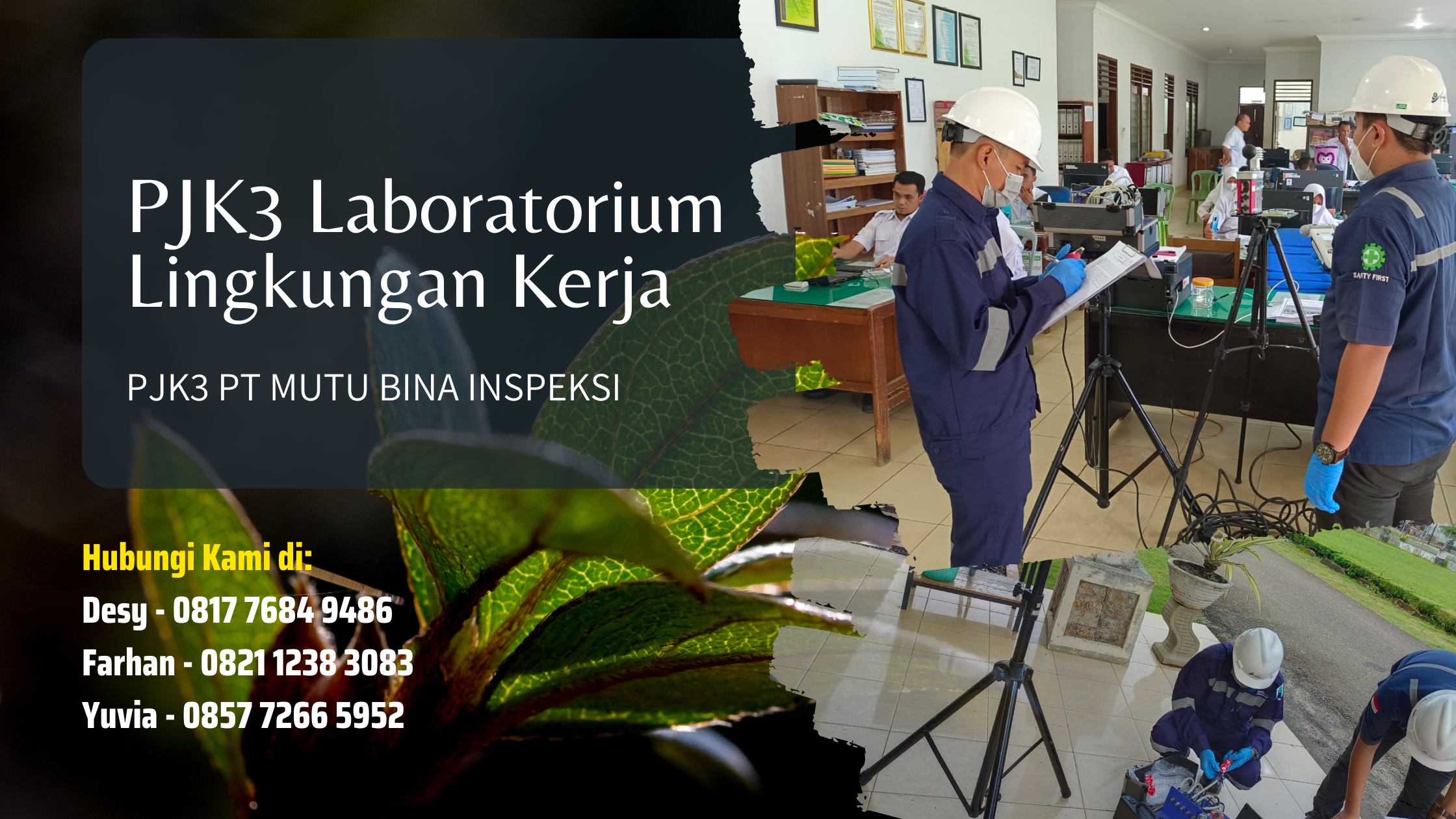 PJK3 Laboratorium Lingkungan Kerja PT Mutu Bina Inspeksi